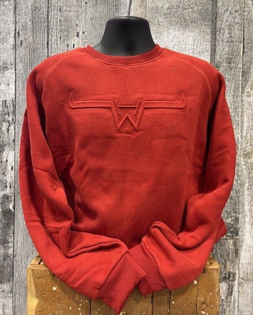 Embossed Logo Burnt Orange