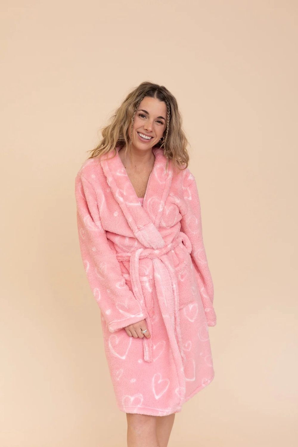 Robe de chambre fluffy - coup de coeur
