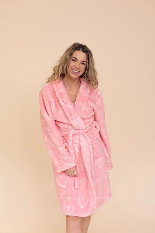 Robe de chambre fluffy - coup de coeur