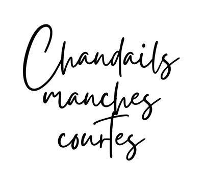 Chandails manches courtes