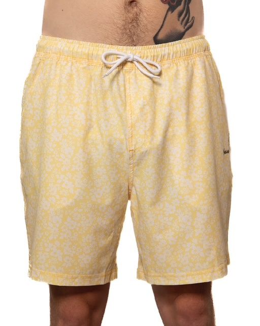 Lou boardshorts - Yellow sunflowers