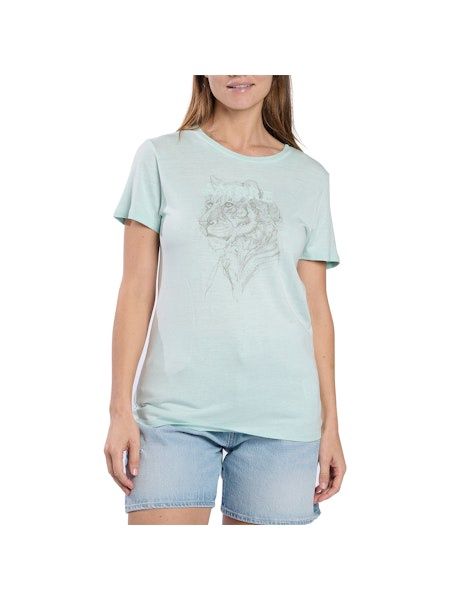 Ss Sketch Face Easy Tee - Seafoam Mist
