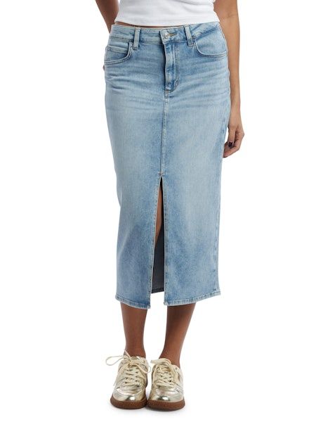 Mila Denim Skirt - Lagoon Light