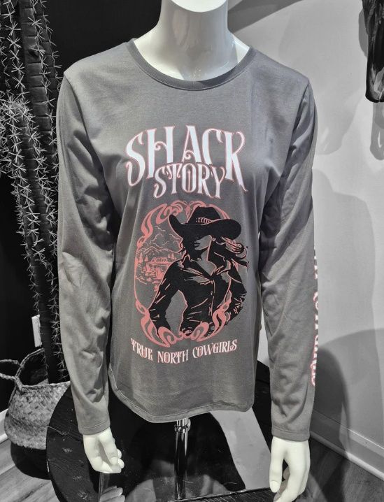 Cowgirl - Grey longsleeve