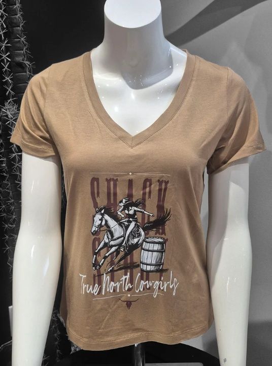 Barrel Cowgirl - Brown