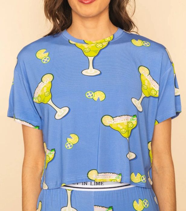 Haut de pyjama - Get in lime