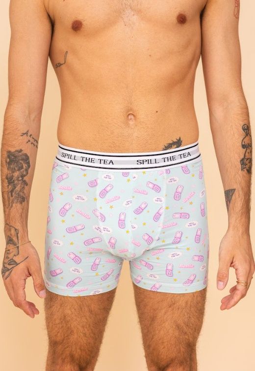 Boxer long homme - Spill The Tea
