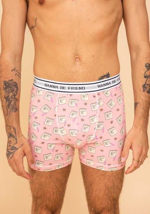 Boxer long homme - Wanna be friend