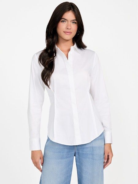 Ls Cassidy Top - Pure White