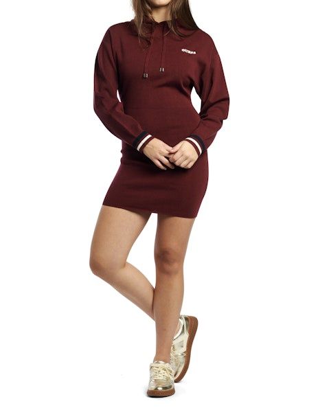Sabina Hoodie Short Dress Swtr - Grape Violet