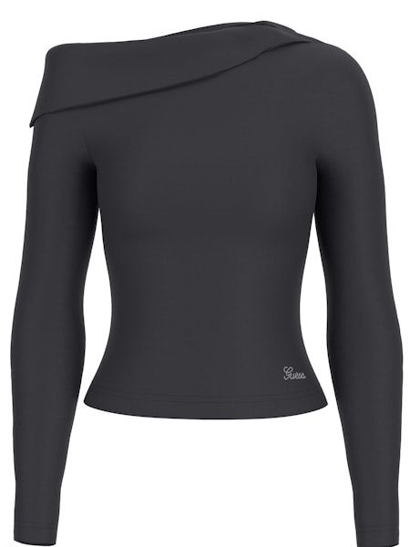 Ls Off shoulder damiana top - Jet Black