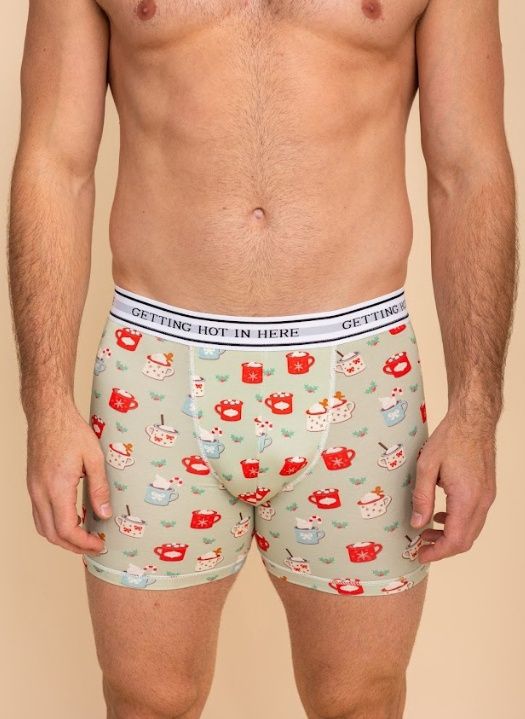 Boxer homme long - Getting hot in here