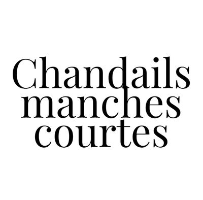 Chandails manches courtes
