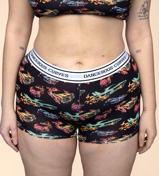 Boxer femme - Dangerous curves