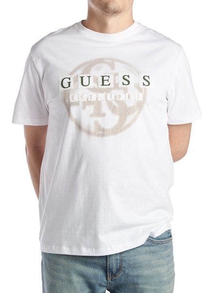 Cn Ss Patch Logo 4G Tee - Pure White