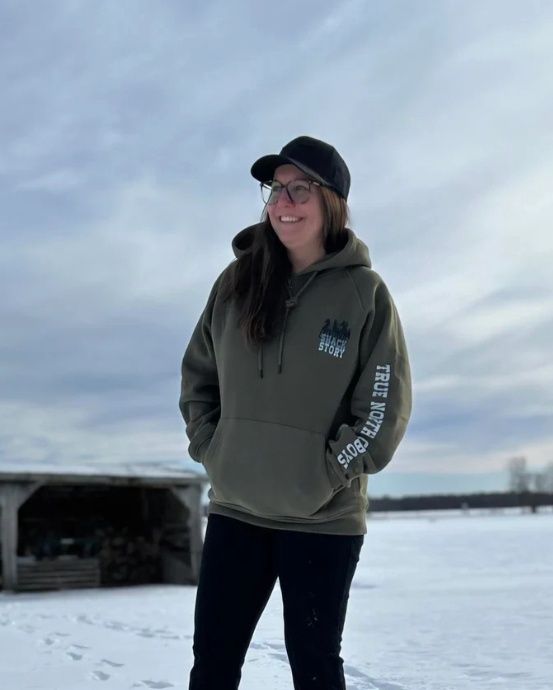 Hoodie unisexe 3 horses - vert