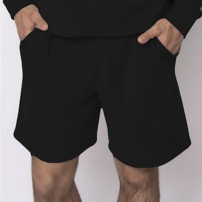 Mens pull on short - Black