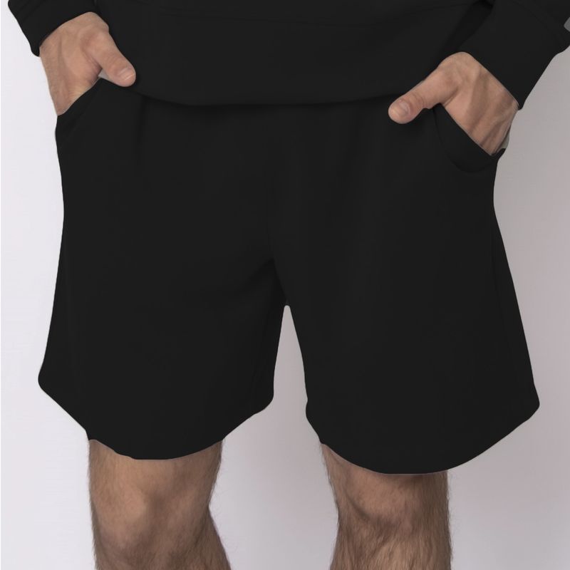 Mens pull on short - Black