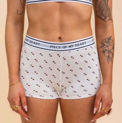 Boxer femme - Piece of my heart