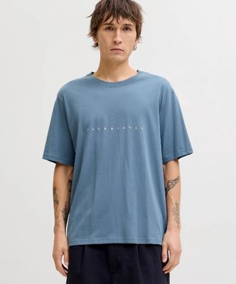 Jjestar Jj Tee Ss Noos - Blue Mirage