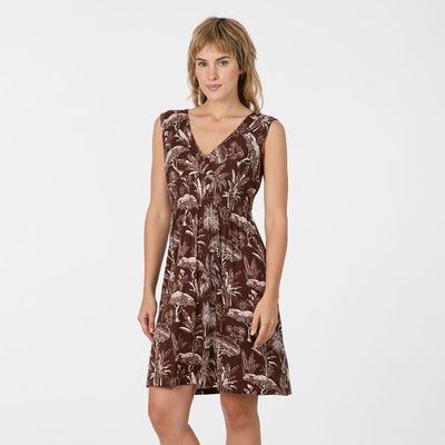 Aini Print - Dark Choco