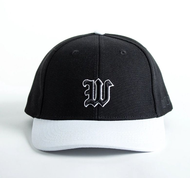 Gothic Baseball Cap - Black/White