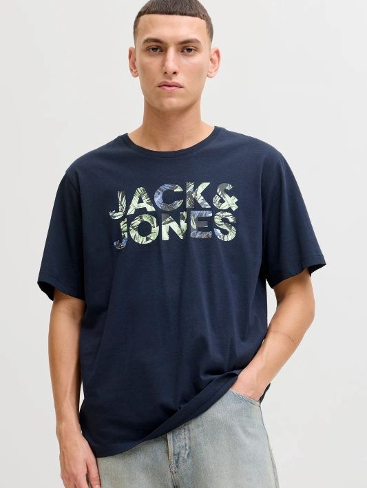 Jjejeff logo tee ss sn - Sky captain