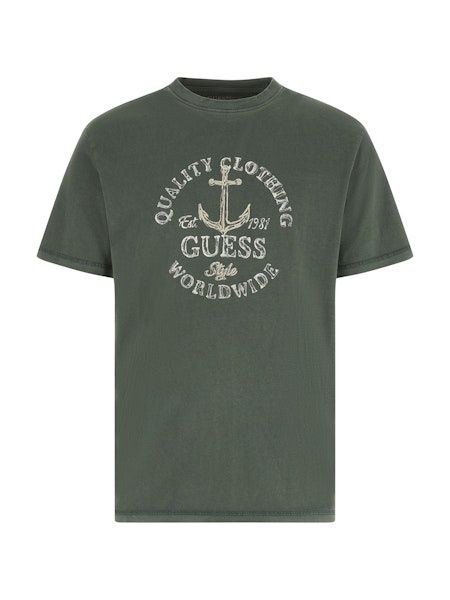 Guess Worldwide Marine Tee - Urban Forest