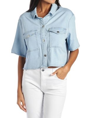 Ss Eriana Denim Top - Myers