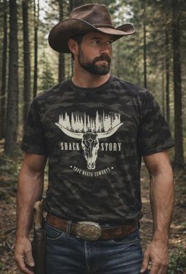 Skull Trees Camo -Tshirt