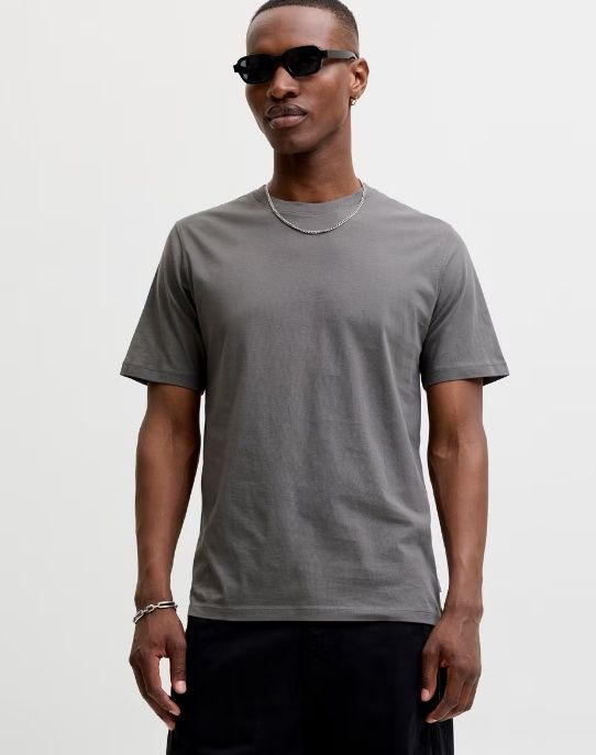 Jjeorganic Basic Tee Ss O-Neck Noos - Castlerock