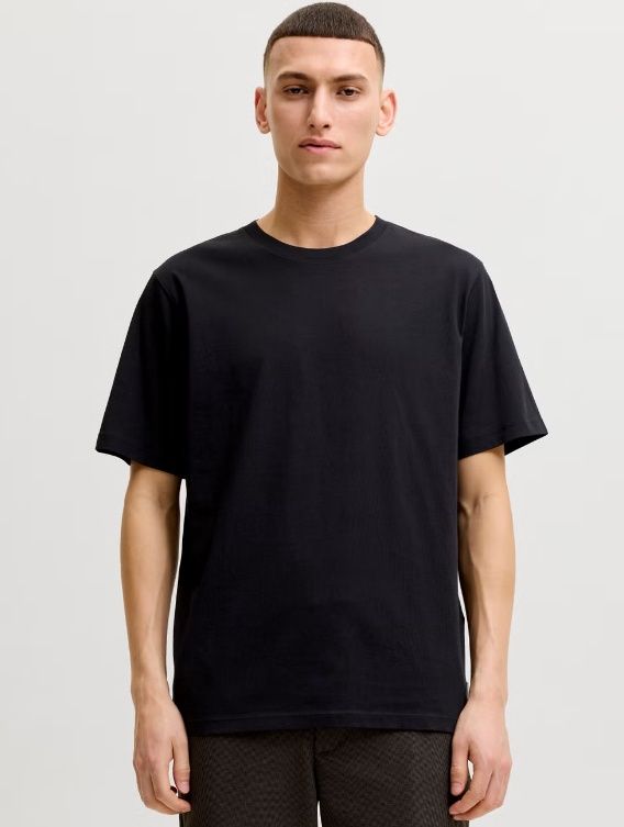 Jjeorganic Basic Tee Ss O-Neck Noos - Black