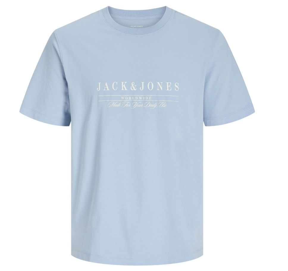 Jorsavona Branding Tee Ss Cn Styd - Cashmere Blue