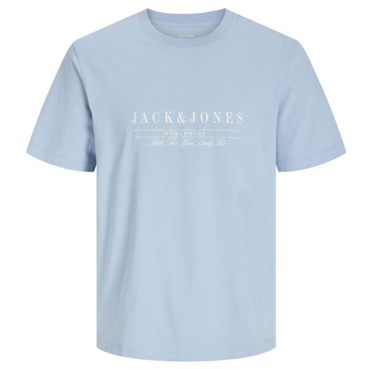 Jorsavona Branding Tee Ss Cn Styd - Cashmere Blue
