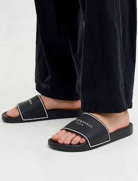 Jfwartillery Moulded Slider Sn - Black