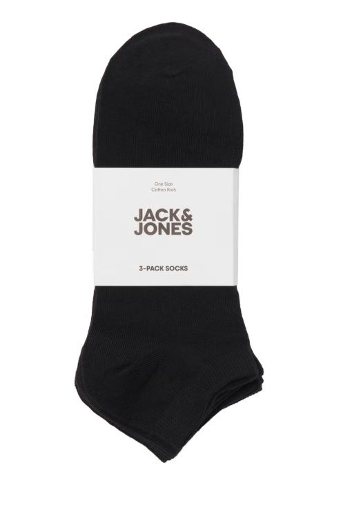 Jaclouis Dongo Socks 3 Pack Noos - Black