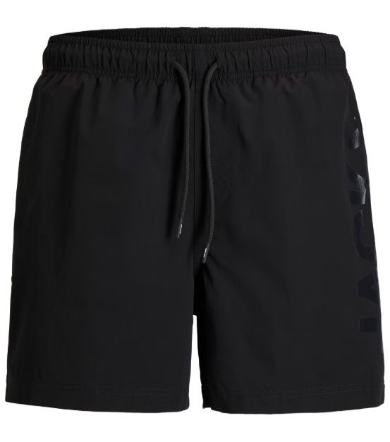 Jpstmaui Wave Logo Swim Shorts Reg Sn - Black