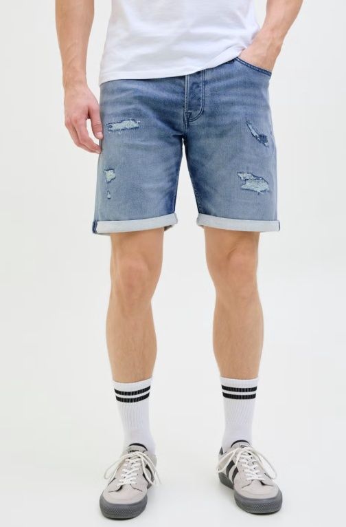 Jjirick Jjicon I.K. Shorts GE 136 SN - Blue Denim