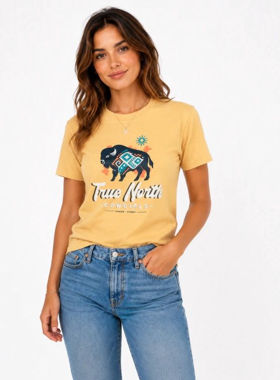 Geometric Buffalo - Mango