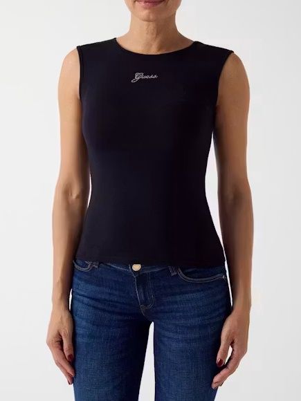 Sl Cn Mini Logo Top - Jet Black