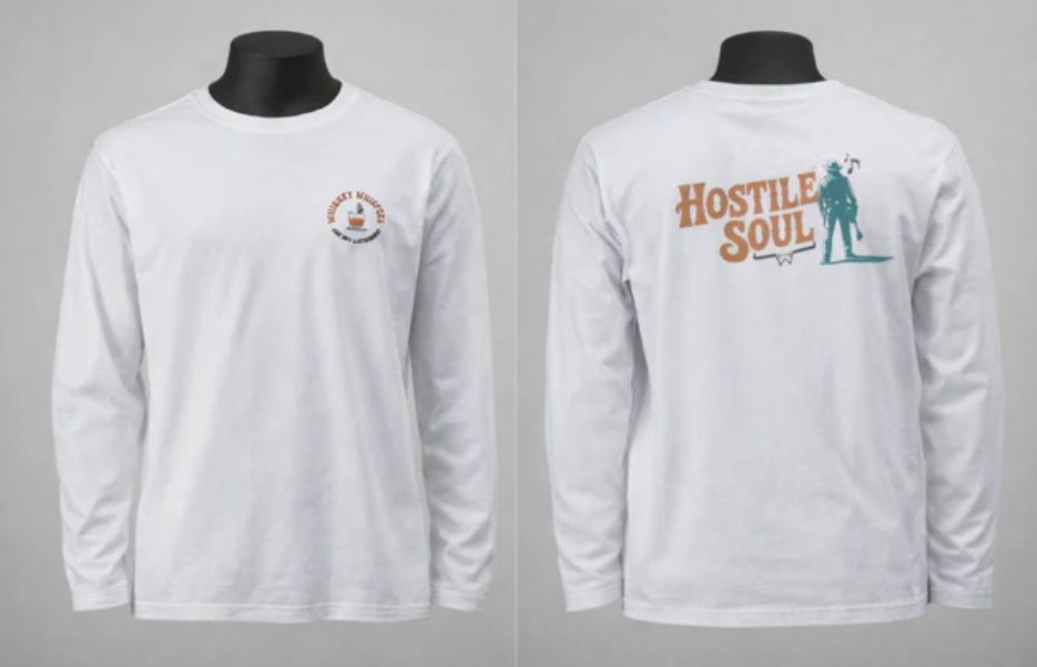 Hostile Soul Longsleeve - White