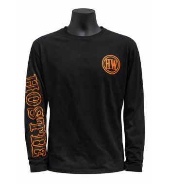 Hostile Longsleeve - Black/Orange