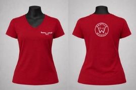 Hostile Vneck - Raspberry