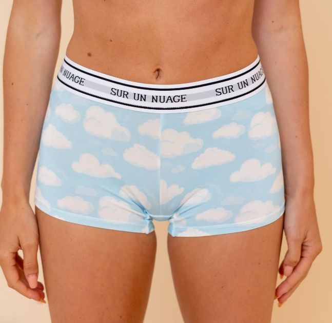 Boxer femme - Sur un nuage