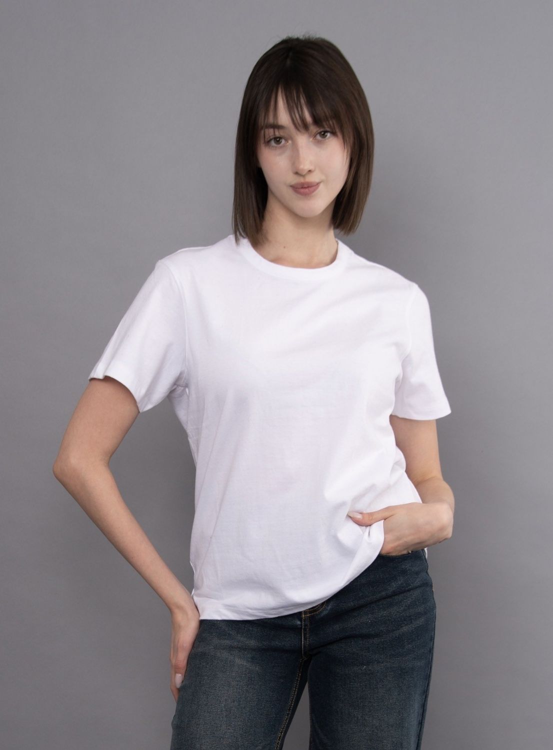 Regina Short Slv Top - White