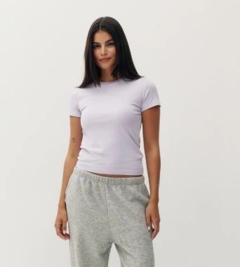 Micro Rib Tee - Thisele