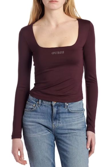 Lotus Ls Knit Top - Regal Plum