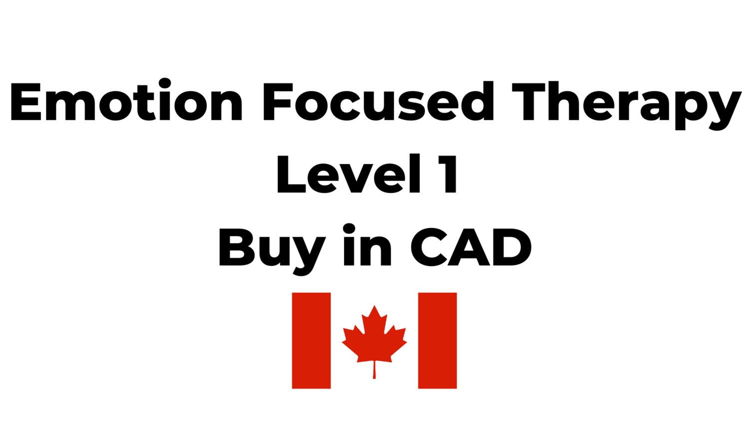 EFT Level 1 Canada