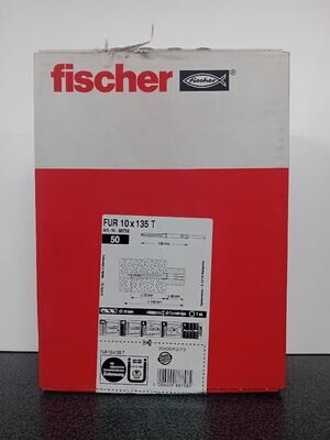 Tassello prolungato in nylon Fischer FUR 10 x 135 T 50 pezzi