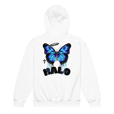 Halo Butterfly Hoodie - Youth
